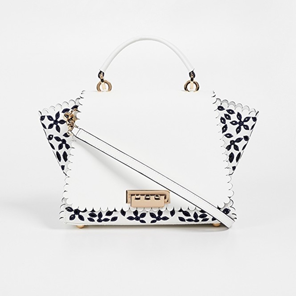 ZAC Zac Posen Eartha Eyelit Medium Top Handle Bag